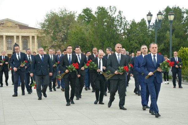 Ceyhun Bayramov Naxçıvana getdi - FOTO