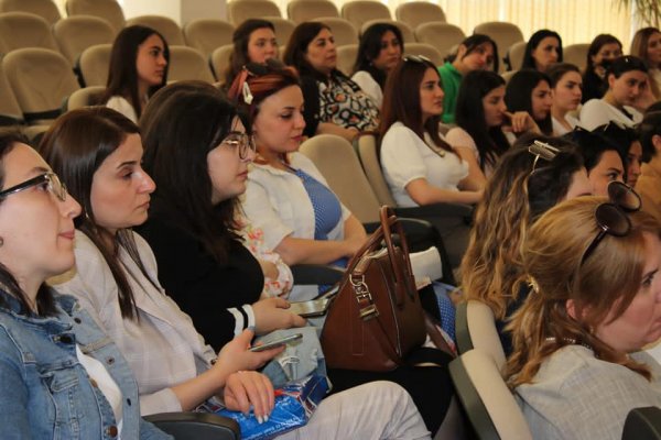 Sumqayıtda “Gələcək nəsilin həyatındakı rolumuz” adlı seminar keçirilib - FOTO