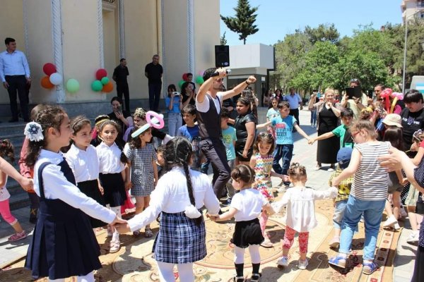 Sumqayıtda "Uşaqlar xoşbəxt olsun” adlı şənlik keçirilib -FOTOLAR