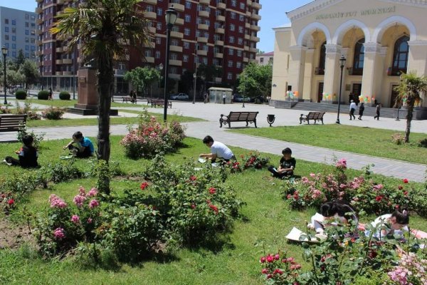 Sumqayıtda "Uşaqlar xoşbəxt olsun” adlı şənlik keçirilib -FOTOLAR