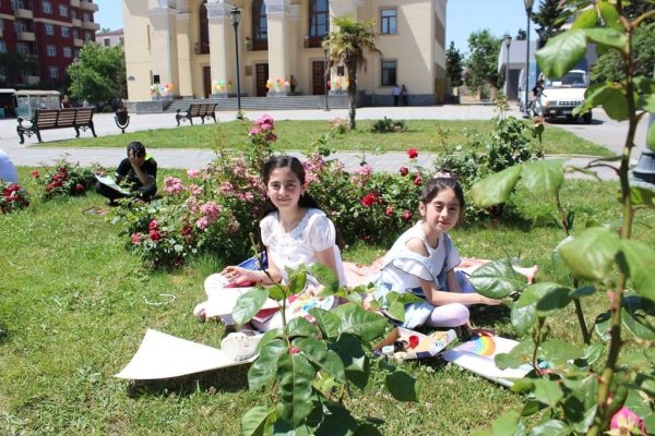 Sumqayıtda "Uşaqlar xoşbəxt olsun” adlı şənlik keçirilib -FOTOLAR