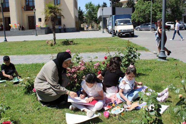 Sumqayıtda "Uşaqlar xoşbəxt olsun” adlı şənlik keçirilib -FOTOLAR