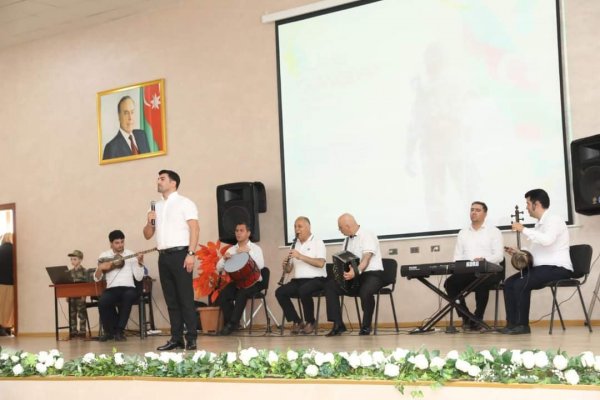 Abşeronda N saylı hərbi hissədə 26 İyun Silahlı Qüvvələr gününə həsr olunan tədbir keçirilib -FOTOLAR