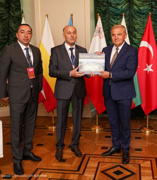 Sumqayıtın nümayəndə heyəti Belostokda “Şəhər günü”nə həsr olunmuş tədbirdə iştirak edib - FOTO