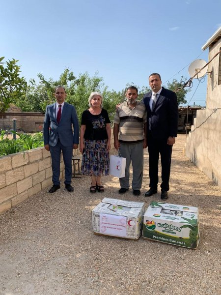 Sumqayıtda Müqəddəs Qurban bayramında şəhid ailələri və qazilər ziyarət olunub -FOTO