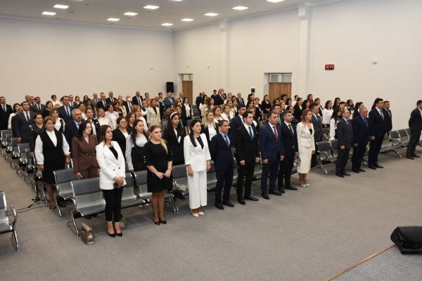 Sumqayıtda Abşeron-Xızı regional təhsil idarəsi üzrə sentyabr konfransı keçirilib - FOTO