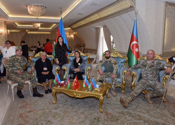 Sumqayıtda Vətən Müharibəsi qaziləri ilə “Vətəni yaşadan igid oğullar” adlı görüş keçirilib - FOTO