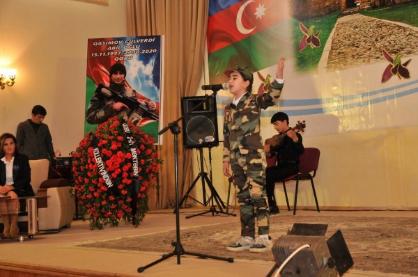 Abşeronda Vətən müharibəsi şəhidi Gülverdi Qasımovun anım günü qeyd edildi - FOTO
