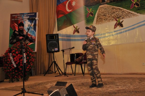 Abşeronda Vətən müharibəsi şəhidi Gülverdi Qasımovun anım günü qeyd edildi - FOTO