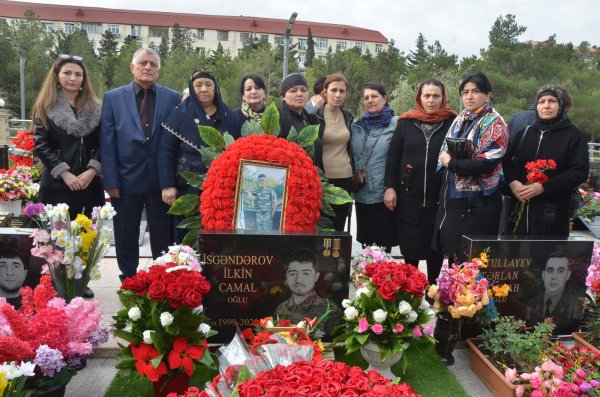 Sumqayıtda şəhid İlkin İsgəndərovun anım gününə həsr olunan tədbir keçirilib - FOTO