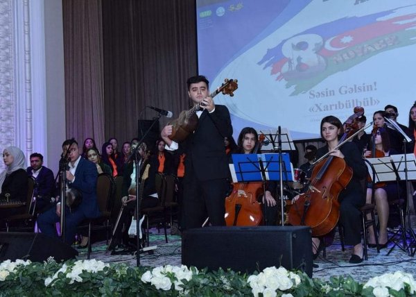 Sumqayıtda "Səsin gəlsin, Xarı Bülbül" adlı konsert proqramı keçirildi -FOTO