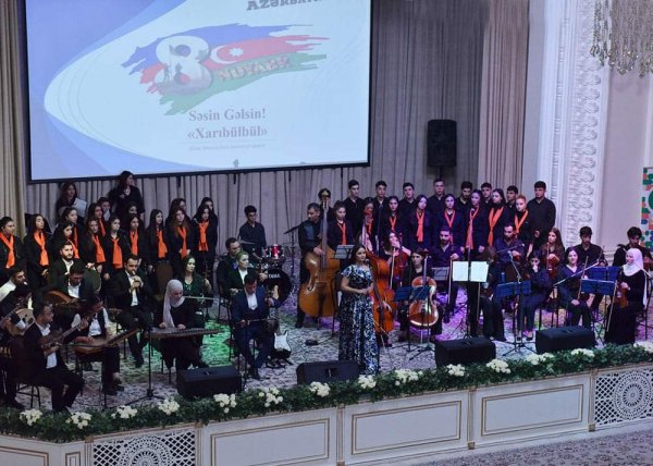 Sumqayıtda "Səsin gəlsin, Xarı Bülbül" adlı konsert proqramı keçirildi -FOTO