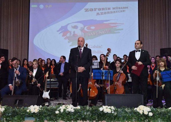 Sumqayıtda "Səsin gəlsin, Xarı Bülbül" adlı konsert proqramı keçirildi -FOTO