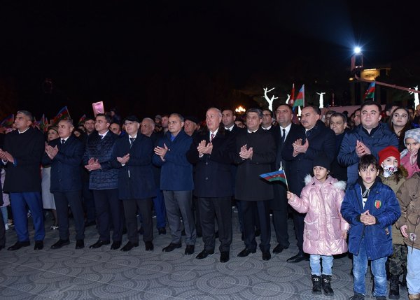 Sumqayıtda möhtəşəm Zəfər konserti- FOTOLAR