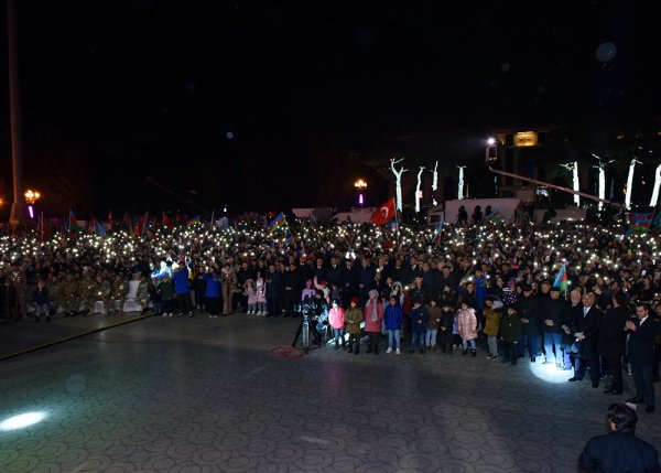 Sumqayıtda möhtəşəm Zəfər konserti- FOTOLAR