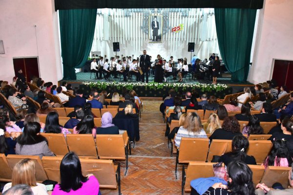 Sumqayıtda Bülbülün 125 illiyinə həsr olunan konsert proqramı təqdim olunub - FOTO