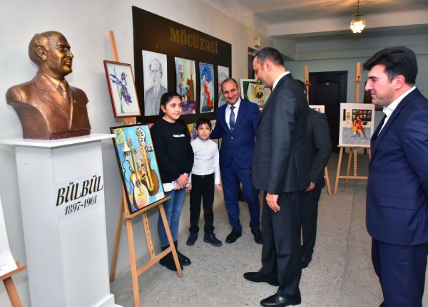 Sumqayıtda Bülbülün 125 illiyinə həsr olunan konsert proqramı təqdim olunub - FOTO