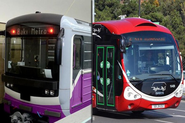 Metro və marşrut avtobuslarında gedişhaqqı artırılıb