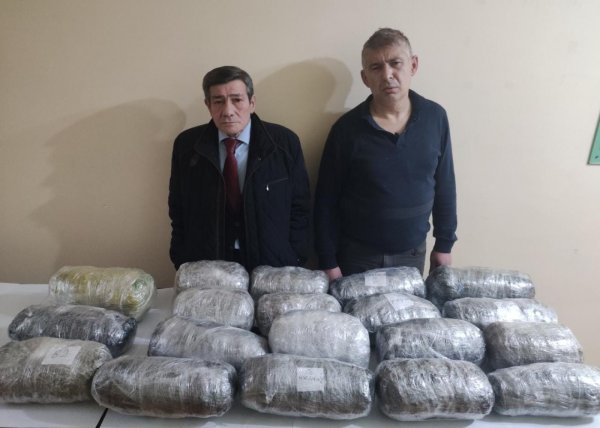 İrandan Azərbaycana 24 kq-dan artıq narkotik keçirmək istədilər - FOTO