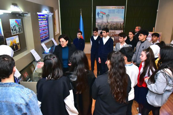 Sumqayıtın Tarixi Muzeyində “Zəfərə açılan Aprel səhəri” adlı tədbir keçirilib - FOTO