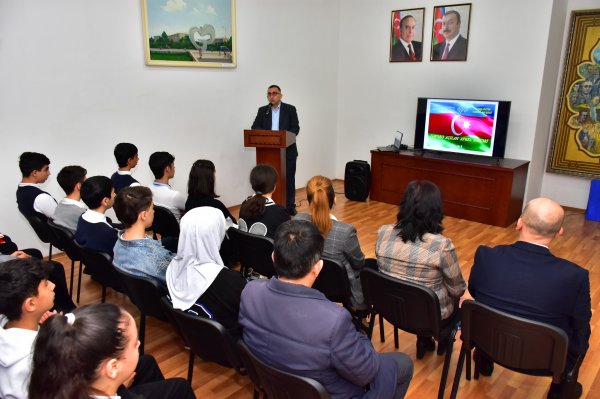 Sumqayıtın Tarixi Muzeyində “Zəfərə açılan Aprel səhəri” adlı tədbir keçirilib - FOTO