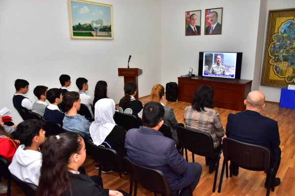 Sumqayıtın Tarixi Muzeyində “Zəfərə açılan Aprel səhəri” adlı tədbir keçirilib - FOTO