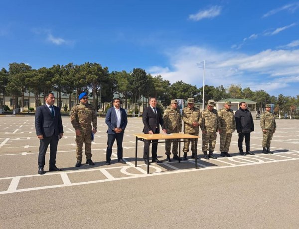 Sumqayıtda "Şahin" hərbi-idman oyununun şəhər birinciliyi keçirilib - FOTO