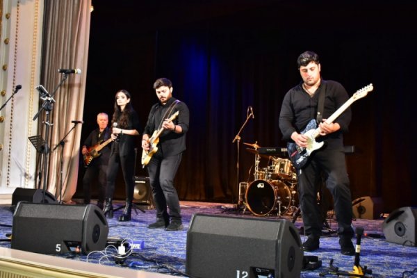 “Dervish band” rok qrupu Sumqayıtda konsert proqramı ilə çıxış edib