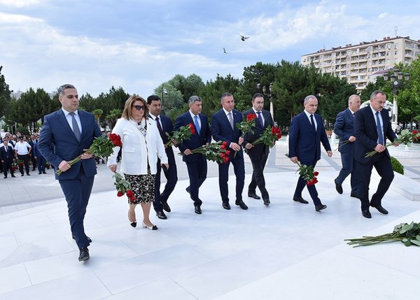 Sumqayıtda Milli Qurtuluş Günü qeyd edilib-Fotolar