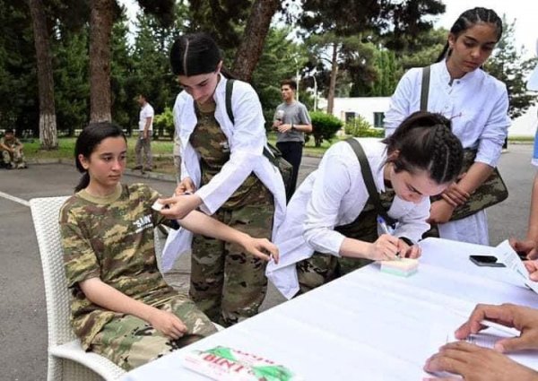 Sumqayıtın komandası "Şahin” hərbi idman oyunlarını 2-ci pillədə başa vurdu