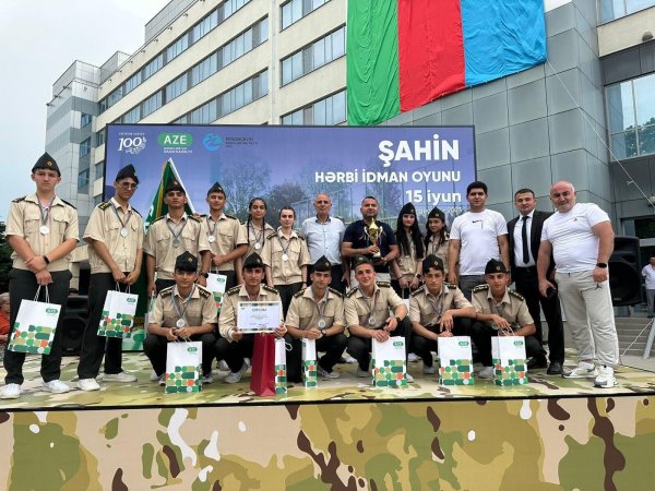 Sumqayıtın komandası "Şahin” hərbi idman oyunlarını 2-ci pillədə başa vurdu