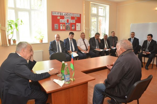 Qubadlı icra başçısı H.Z.Tağıyev qəsəbəsində növbəti səyyar qəbul keçirdi (FOTOLAR)