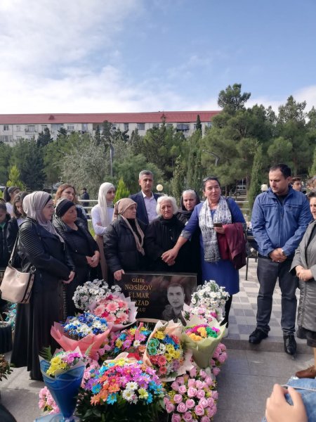 Şəhidimiz Elmar Nəsibovun anım günü... -FOTOLAR