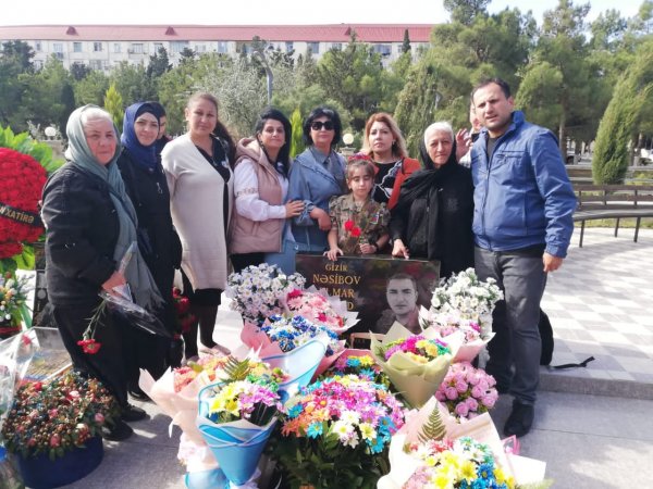 Şəhidimiz Elmar Nəsibovun anım günü... -FOTOLAR