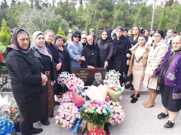 Şəhidimiz Elmar Nəsibovun anım günü... -FOTOLAR