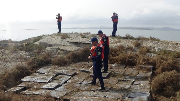 Xəzər dənizi vasitəsilə Azərbaycana narkotik keçirmək istədilər  (FOTOLAR)