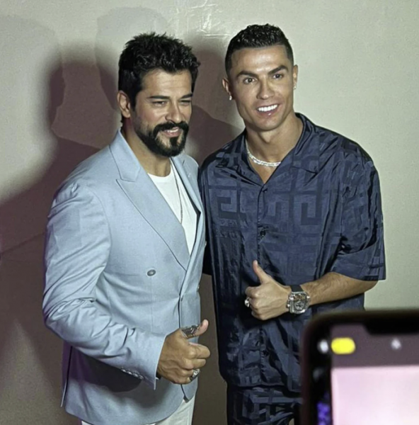 Ronaldo və Burak Özçivit bir arada   (FOTO) 