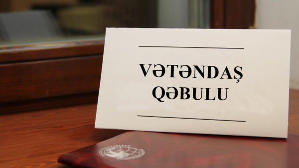 Dövlət Gömrük Komitəsinin sədri Sumqayıtda vətəndaşları qəbul edecek