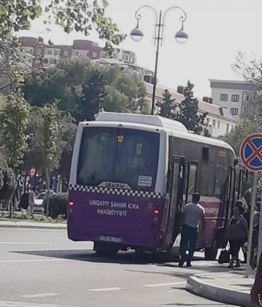 Sumqayıtın 12 nömrəli avtobus sürücüləri özbaşınalıq edir
