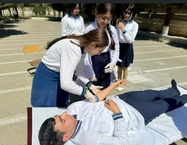 FHN-in Sumqayıt Regional Mərkəzi nümunəvi mülki müdafiə məşqləri keçirib