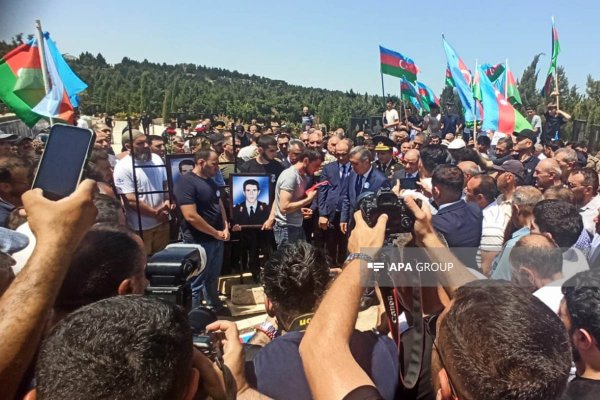 Birinci Qarabağ müharibəsində şəhid olan Nazim Şirinovun qalıqları dəfn edilib - FOTO