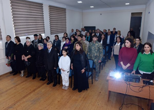 Sumqayıtda Vətən Müharibəsi Qəhrəmanı Anar Şükürovun doğum günü qeyd olunub - VİDEO (FOTOLAR)