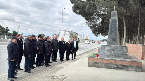 Sumqayıtda 20 Yanvar faciəsinin 35-ci ildönümü ilə əlaqədar anım mərasimi keçirilib -FOTOLAR