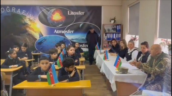 Bakıda məktəbin sinif otağına şəhidin adı verildi