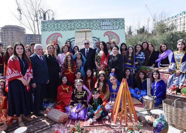 Sumqayıtda Novruz bayramı münasibətilə möhtəşəm tədbir keçirildi – FOTO