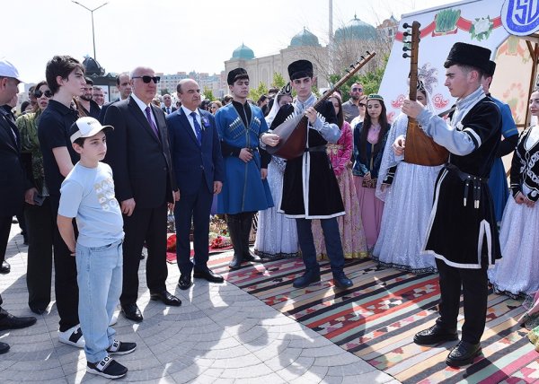 Sumqayıtda Novruz bayramı münasibətilə möhtəşəm tədbir keçirildi – FOTO