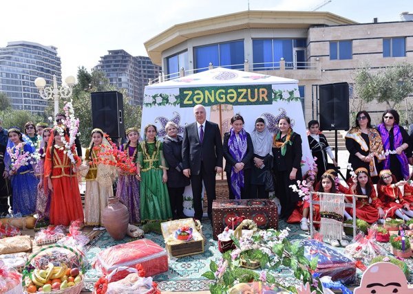 Sumqayıtda Novruz bayramı münasibətilə möhtəşəm tədbir keçirildi – FOTO