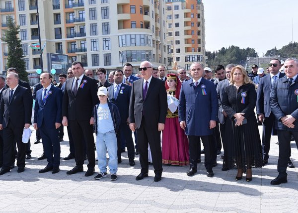 Sumqayıtda Novruz bayramı münasibətilə möhtəşəm tədbir keçirildi – FOTO