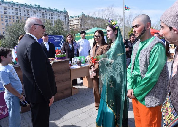 Sumqayıtda Novruz bayramı münasibətilə möhtəşəm tədbir keçirildi – FOTO