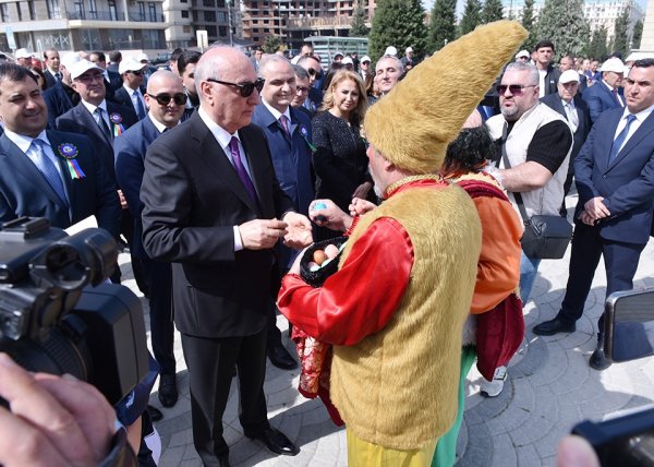 Sumqayıtda Novruz bayramı münasibətilə möhtəşəm tədbir keçirildi – FOTO